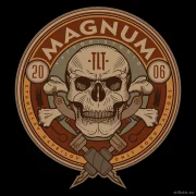 Тату-студия Magnum логотип